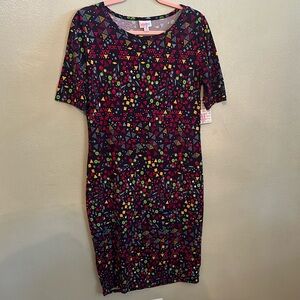 Medium Lularoe Julia dress NWT